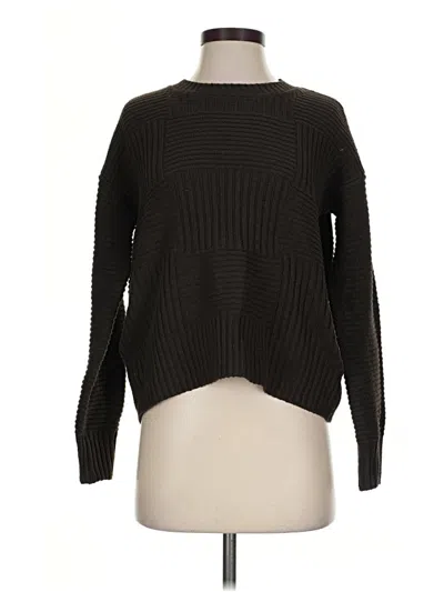 Pre-owned 1.state Pullover Sweater In Black