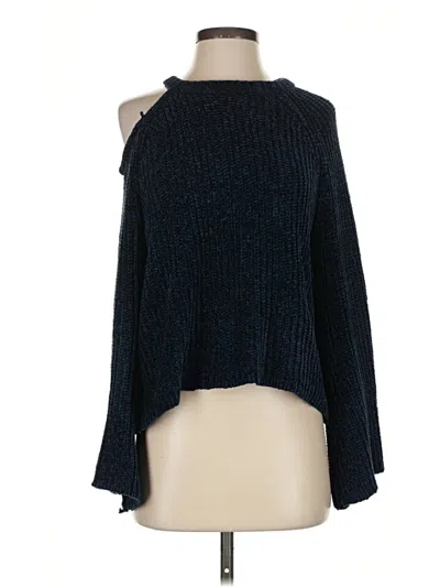 Pre-owned 1.state Pullover Sweater In Blue