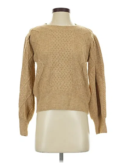 Pre-owned 1.state Pullover Sweater In Brown