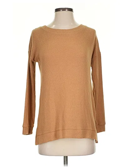 Pre-owned 1.state Pullover Sweater In Brown