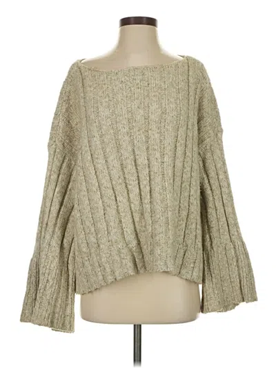 Pre-owned 1.state Pullover Sweater In Brown