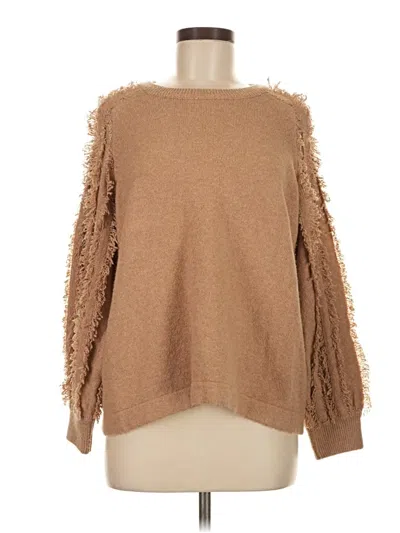 Pre-owned 1.state Pullover Sweater In Brown