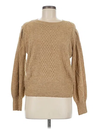 Pre-owned 1.state Pullover Sweater In Brown