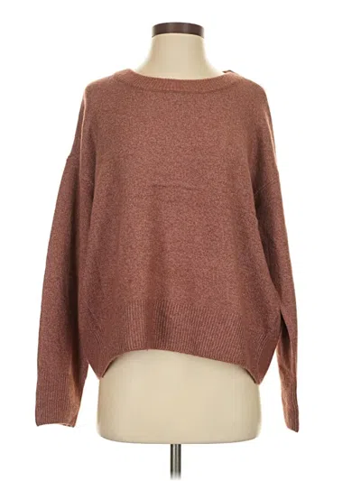 Pre-owned 1.state Pullover Sweater In Brown