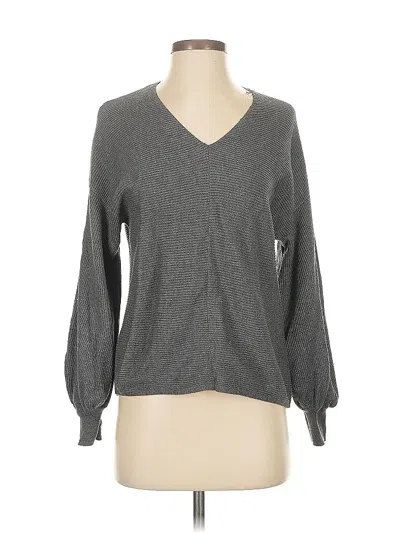 Pre-owned 1.state Pullover Sweater In Gray