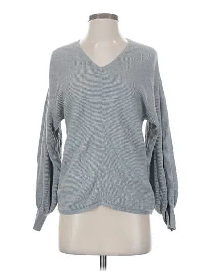 Pre-owned 1.state Pullover Sweater In Gray