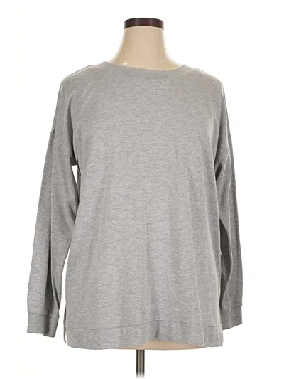 Pre-owned 1.state Pullover Sweater In Gray