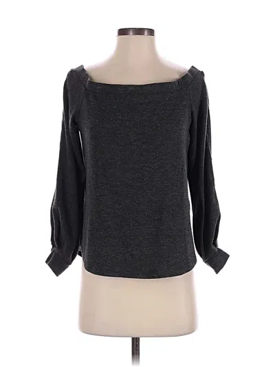 Pre-owned 1.state Pullover Sweater In Gray