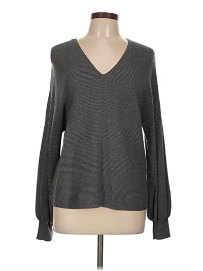 Pre-owned 1.state Pullover Sweater In Gray