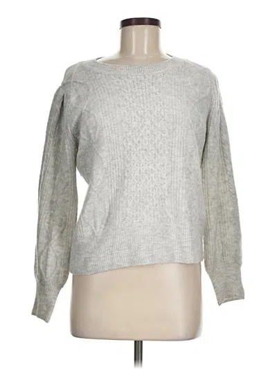 Pre-owned 1.state Pullover Sweater In Gray