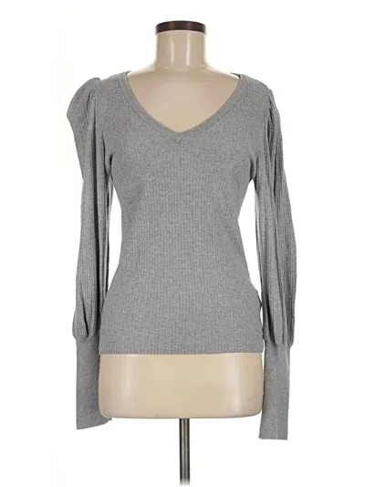 Pre-owned 1.state Pullover Sweater In Gray