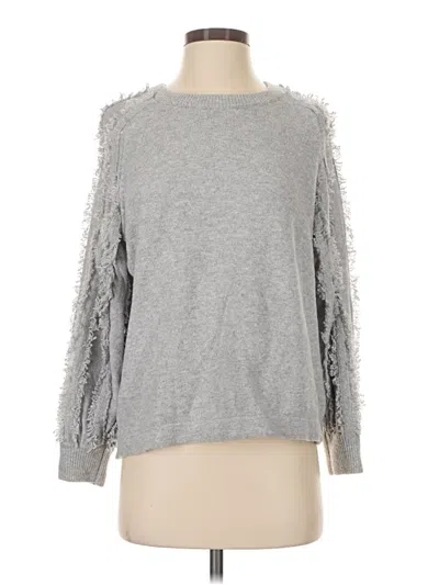 Pre-owned 1.state Pullover Sweater In Gray