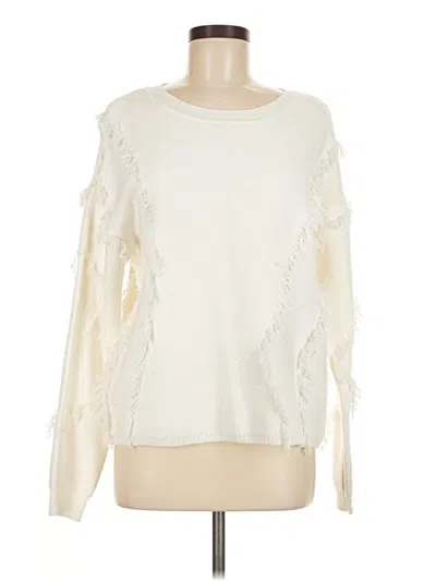 Pre-owned 1.state Pullover Sweater In Ivory