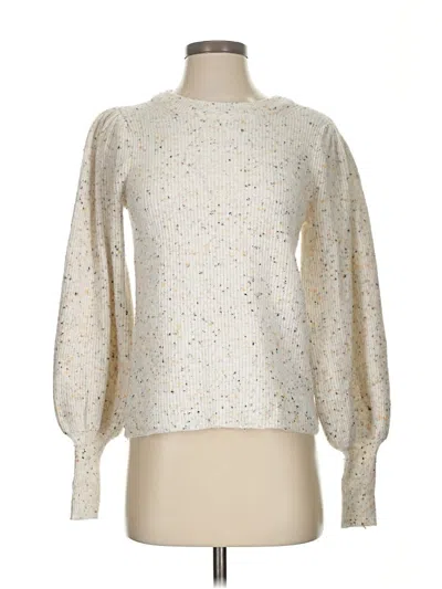 Pre-owned 1.state Pullover Sweater In Ivory