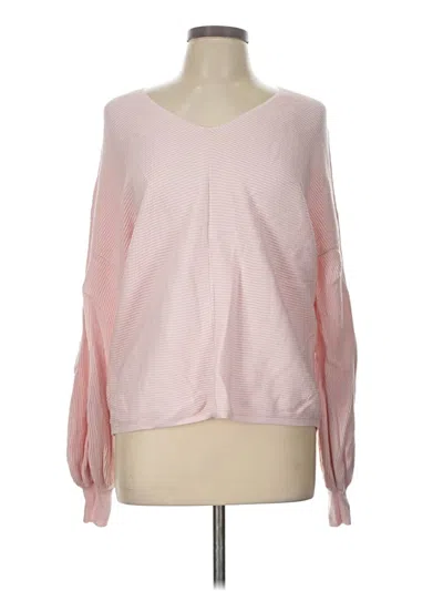 Pre-owned 1.state Pullover Sweater In Pink