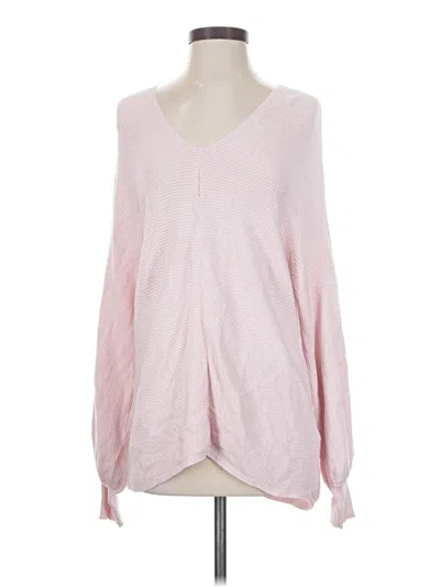 Pre-owned 1.state Pullover Sweater In Pink