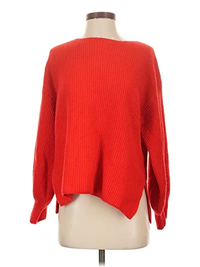 Pre-owned 1.state Pullover Sweater In Red