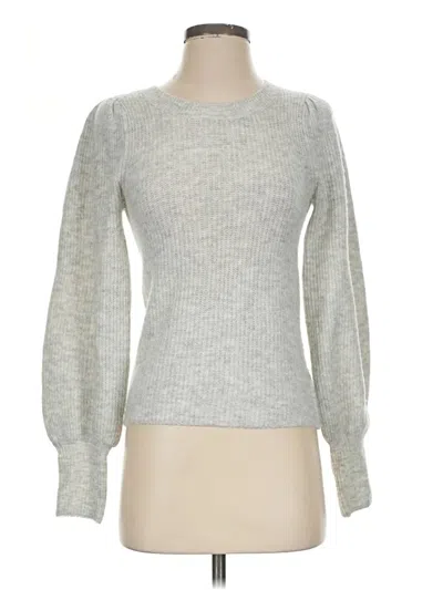Pre-owned 1.state Pullover Sweater In Silver