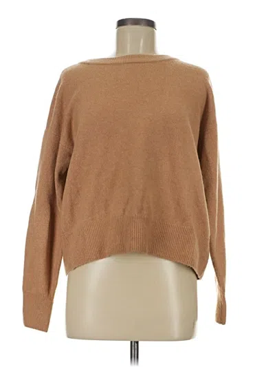 Pre-owned 1.state Pullover Sweater In Tan