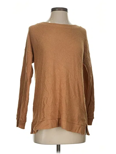 Pre-owned 1.state Pullover Sweater In Tan