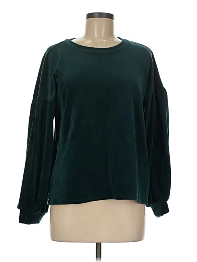 Pre-owned 1.state Pullover Sweater In Teal