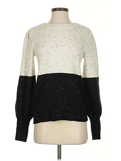 Pre-owned 1.state Pullover Sweater In White