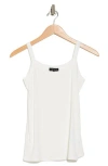 1.state Rib Jersey Scoop Neck Tank In New Ivory