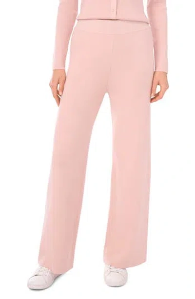 1.state Ribbed Pants In Sepia Pink