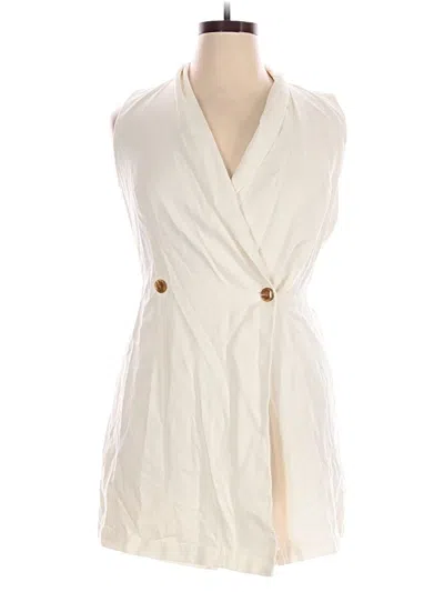 Pre-owned 1.state Romper In Ivory