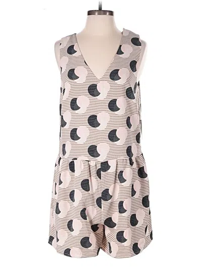 Pre-owned 1.state Romper In Ivory