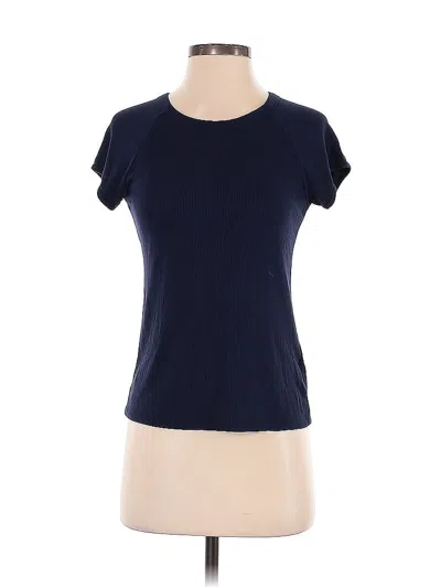 Pre-owned 1.state Short Sleeve T-shirt In Blue