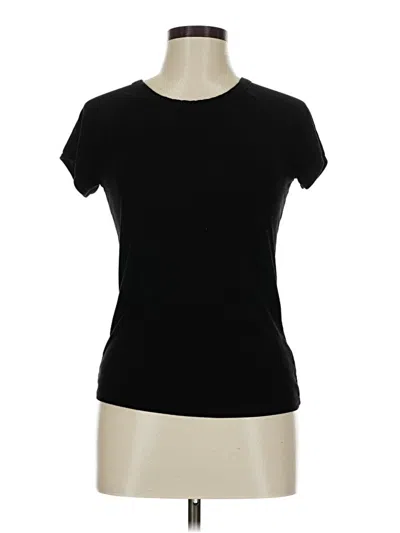 Pre-owned 1.state Short Sleeve T-shirt In Black
