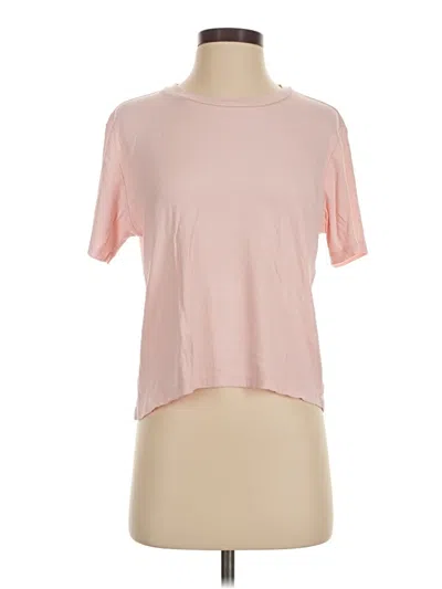 Pre-owned 1.state Short Sleeve T-shirt In Pink