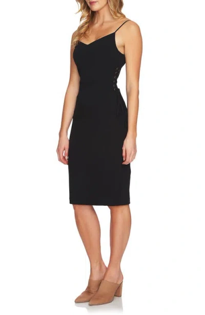 1.state Side Tie Slipdress In Black