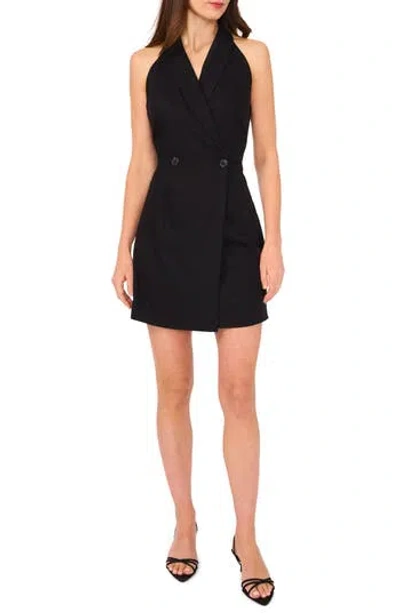 1.state Sleeveless Blazer Dress In Rich Black