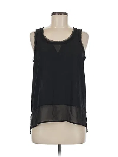 Pre-owned 1.state Sleeveless Blouse In Black