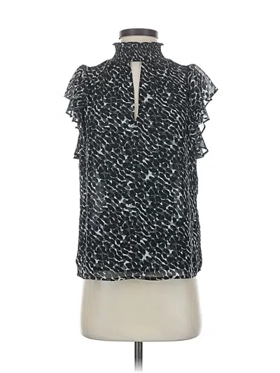 Pre-owned 1.state Sleeveless Blouse In Black