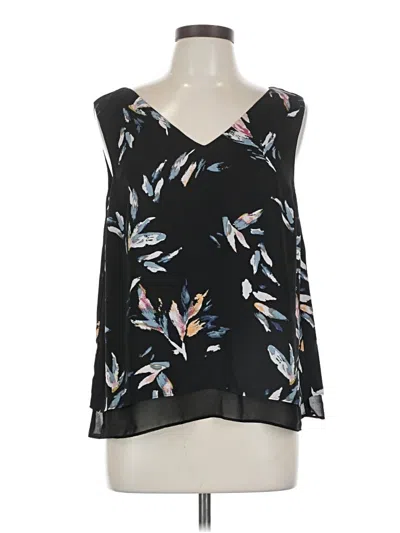 Pre-owned 1.state Sleeveless Blouse In Black