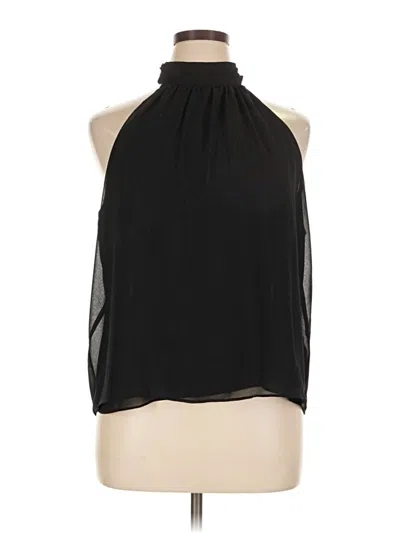 Pre-owned 1.state Sleeveless Blouse In Black