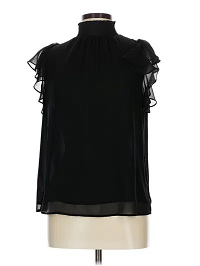 Pre-owned 1.state Sleeveless Blouse In Black
