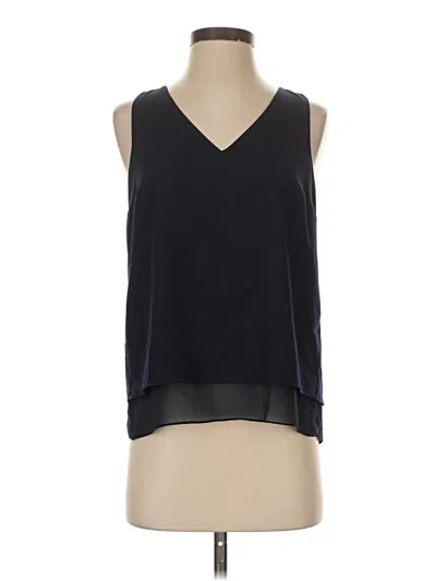 Pre-owned 1.state Sleeveless Blouse In Black