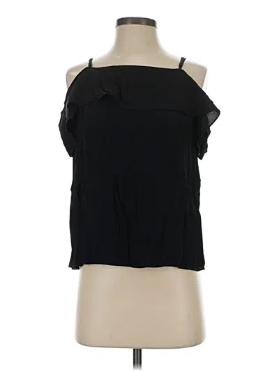 Pre-owned 1.state Sleeveless Blouse In Black