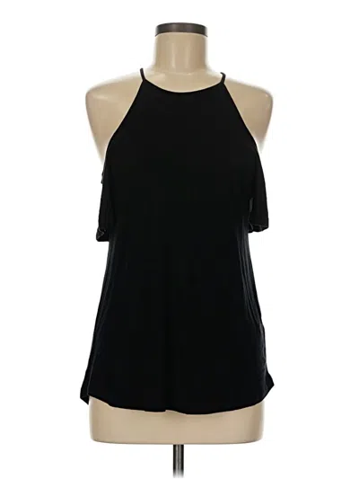 Pre-owned 1.state Sleeveless Blouse In Black
