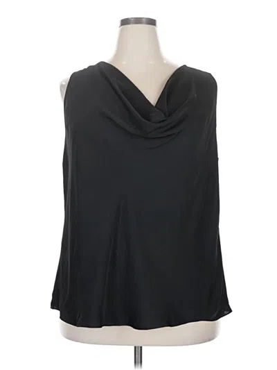 Pre-owned 1.state Sleeveless Blouse In Black