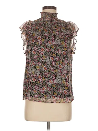Pre-owned 1.state Sleeveless Blouse In Black