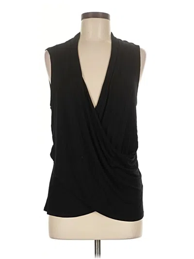 Pre-owned 1.state Sleeveless Blouse In Black