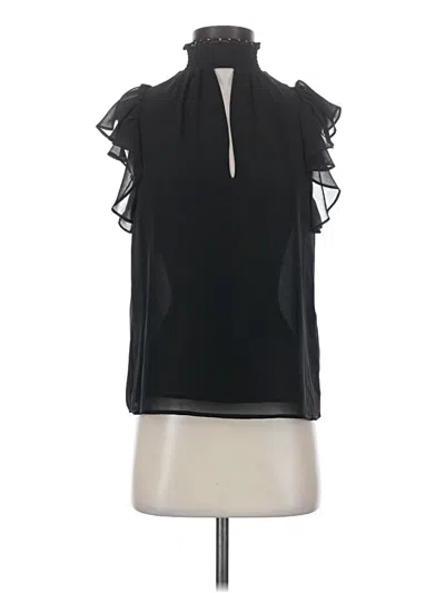 Pre-owned 1.state Sleeveless Blouse In Black