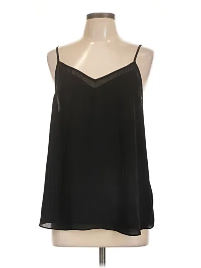 Pre-owned 1.state Sleeveless Blouse In Black