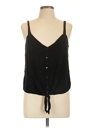 Pre-owned 1.state Sleeveless Blouse In Black