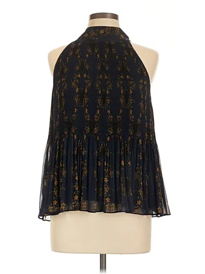 Pre-owned 1.state Sleeveless Blouse In Black